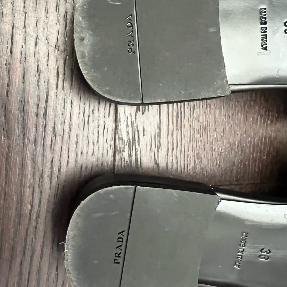 Black Prada Slide Sandal - Picture 7 of 8